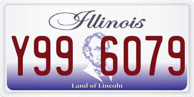 IL license plate Y996079