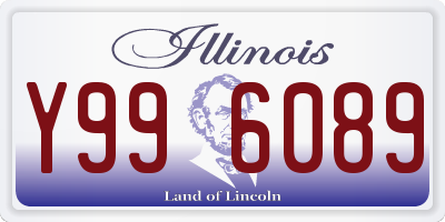 IL license plate Y996089