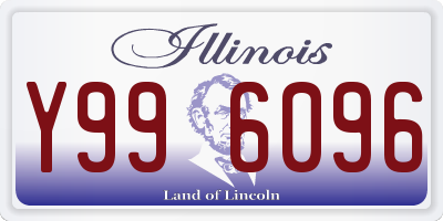 IL license plate Y996096