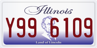 IL license plate Y996109