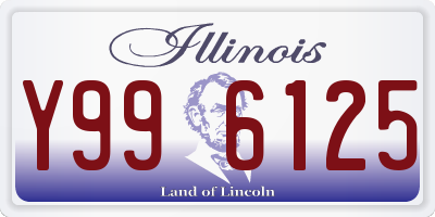 IL license plate Y996125