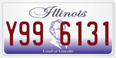 IL license plate Y996131