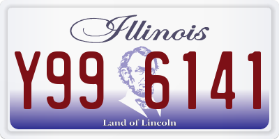 IL license plate Y996141