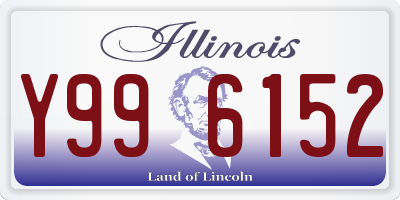 IL license plate Y996152