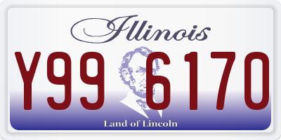 IL license plate Y996170
