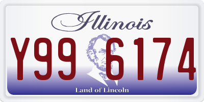 IL license plate Y996174