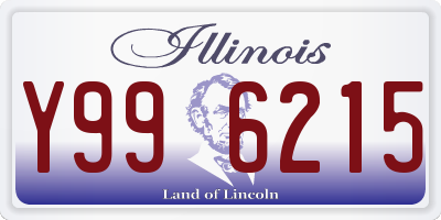 IL license plate Y996215
