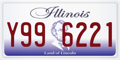 IL license plate Y996221