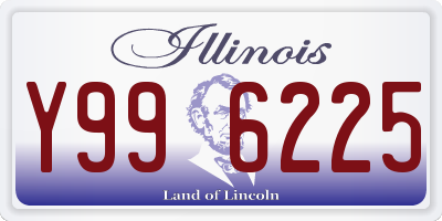 IL license plate Y996225