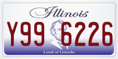 IL license plate Y996226