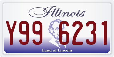 IL license plate Y996231
