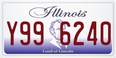 IL license plate Y996240