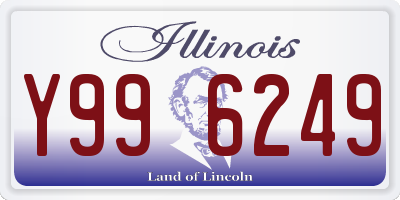 IL license plate Y996249
