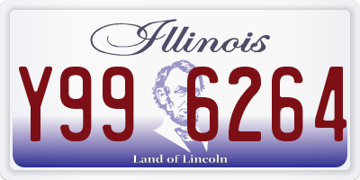 IL license plate Y996264