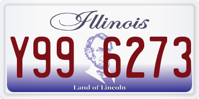 IL license plate Y996273