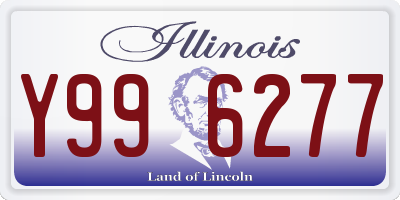 IL license plate Y996277