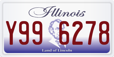 IL license plate Y996278