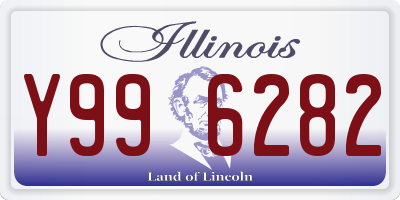 IL license plate Y996282