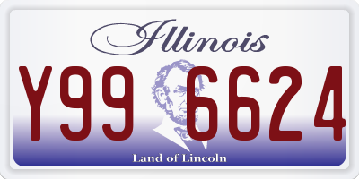 IL license plate Y996624