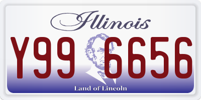 IL license plate Y996656