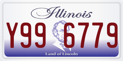 IL license plate Y996779