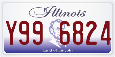 IL license plate Y996824