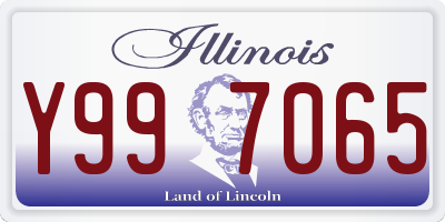 IL license plate Y997065