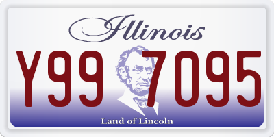 IL license plate Y997095