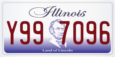 IL license plate Y997096
