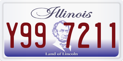 IL license plate Y997211
