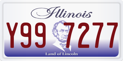 IL license plate Y997277