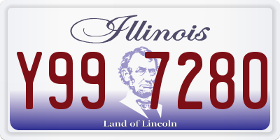 IL license plate Y997280