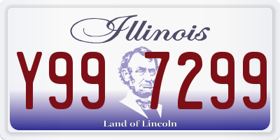 IL license plate Y997299