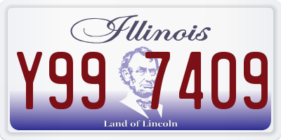 IL license plate Y997409