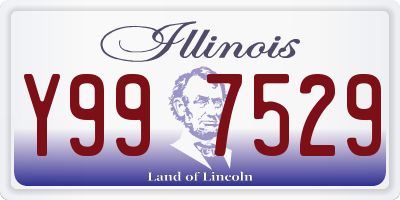 IL license plate Y997529