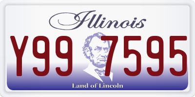 IL license plate Y997595