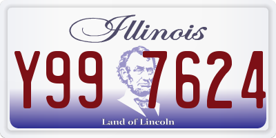 IL license plate Y997624