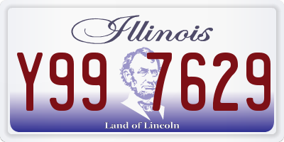 IL license plate Y997629