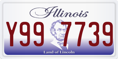 IL license plate Y997739
