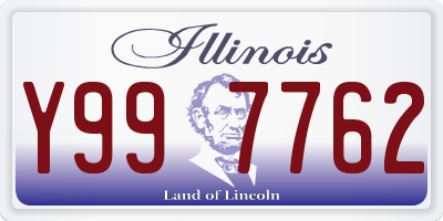 IL license plate Y997762