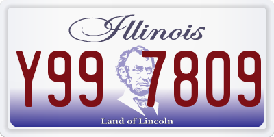 IL license plate Y997809