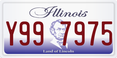 IL license plate Y997975