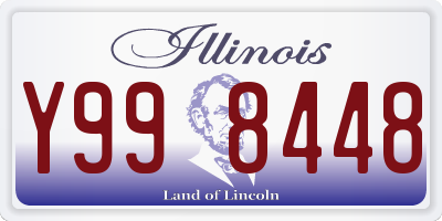 IL license plate Y998448