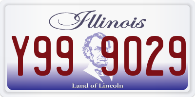 IL license plate Y999029