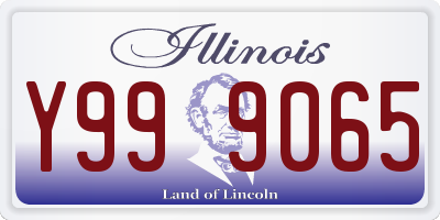 IL license plate Y999065