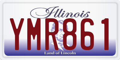 IL license plate YMR861