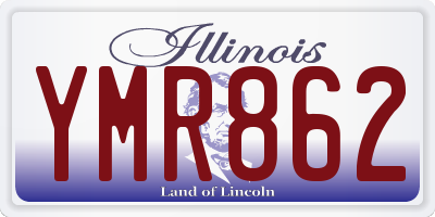 IL license plate YMR862