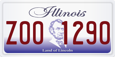 IL license plate Z001290