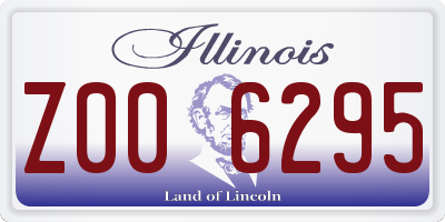 IL license plate Z006295