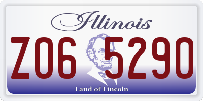 IL license plate Z065290